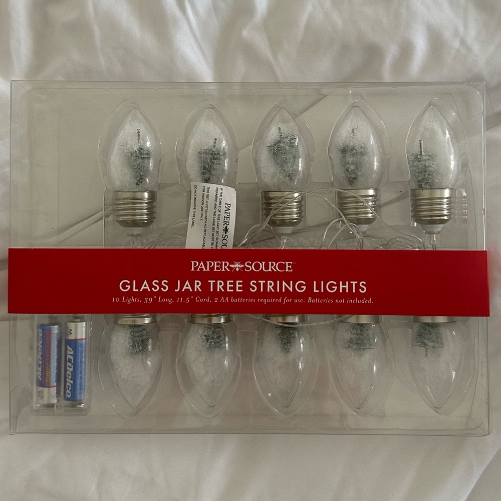Paper Source - Glass Jar Tree String Lights